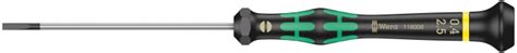 05118008001 Wera | Wera Slotted Precision Screwdriver, 2.5 x 0.4 mm Tip ...