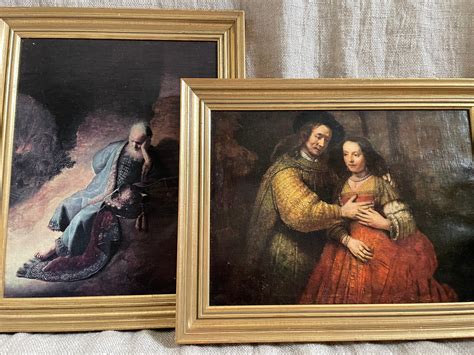 Rembrandt The Jewish Bride