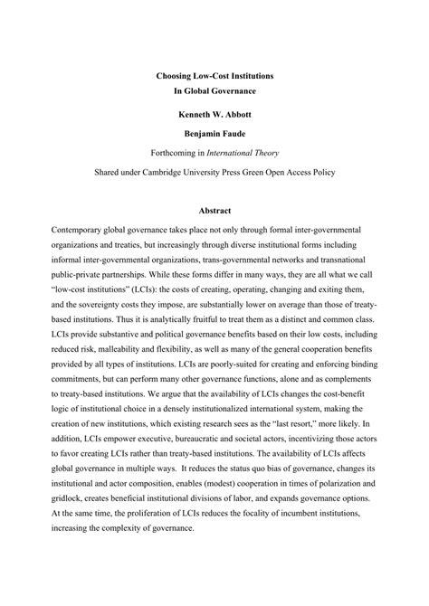 Governance And Political Participation Of Indian Tribes