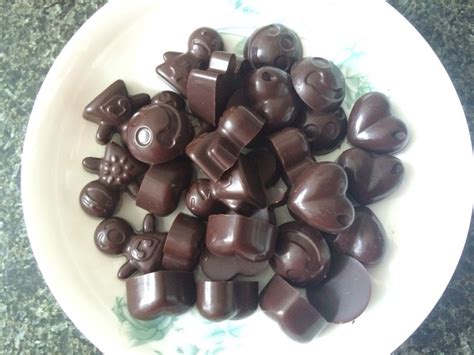 【可可液块自制巧克力的做法步骤图】大琳2090_下厨房