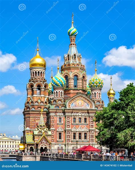 Church of the Savior on Spilled Blood, St. Petersburg, Russia Editorial ...