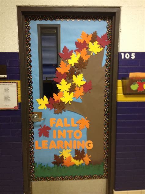 Fall Door Decoration Ideas For School