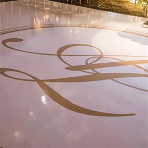 Wedding floor decal 60 photos - Astyledwedding.com