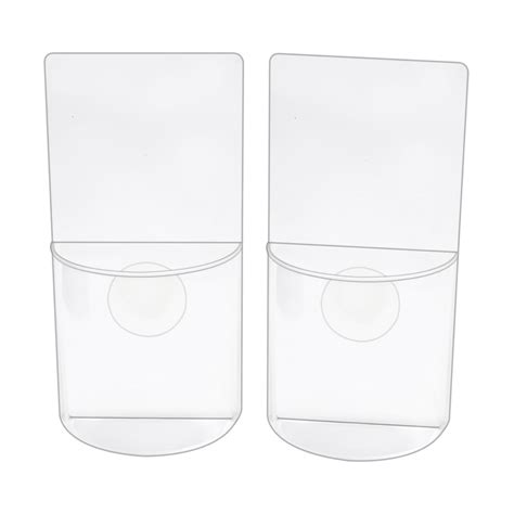 Yamsop Remote Holder Wall Mount (2 Pack), Whiteboard Marker Holder ...