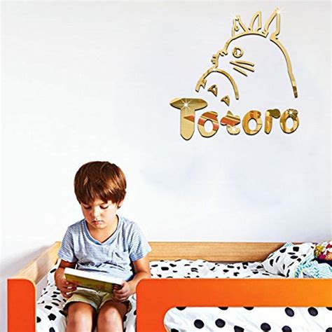 Buy Acrylic Mirrored Wall Sticker Decorative Wall Art Decal Bedroom ...