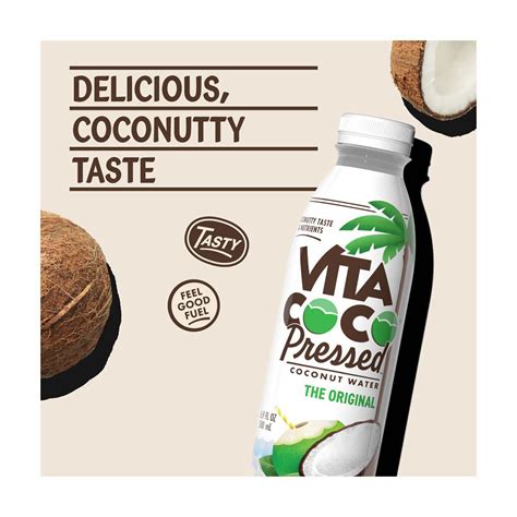 Buy Vita Coco Pressed Coconut Water, The Original, 16.9 fl oz from ...