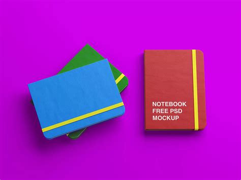 Notebook PSD Mockups