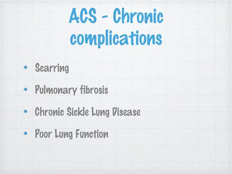 Acute chest syndrome (sickle cell) | PPT