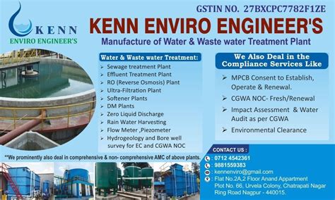 Kenn Enviro Engineers in Chhatrapati Nagar, Nagpur - Best Ro Water ...