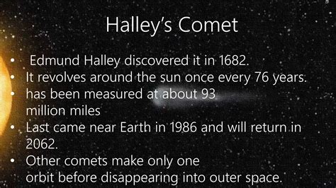 Who Discovered Halley's Comet