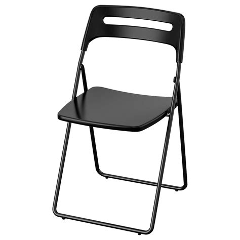 ProTuning Ikea Nisse Folding Chair (Polypropylene , Black) : Amazon.in ...