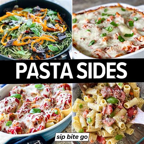 Pasta Side Dishes For Steak Dinners | Sip Bite Go