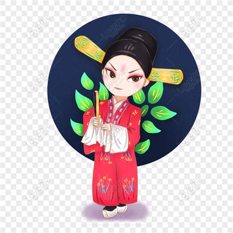 Free Chinese Traditional Opera Peking Opera Characters Xiaosheng Hand ...