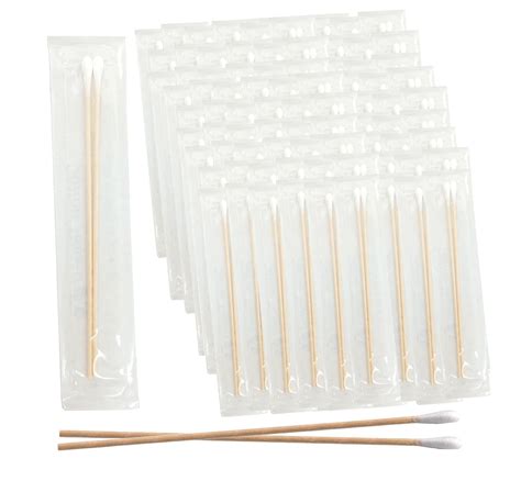 200 Cotton Tipped Wood Applicators 6ââ‚¬â„¢ââ‚¬â„¢ Sterile Swab Sticks ...