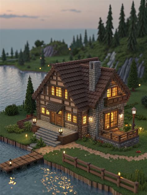 11 Minecraft Lake House Ideas: Lakeside Living