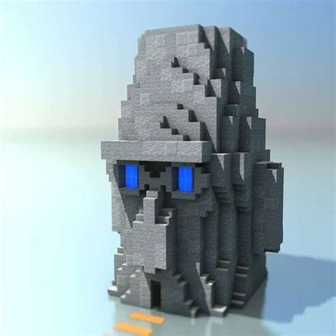 Alien Statue in Minecraft 的图像结果