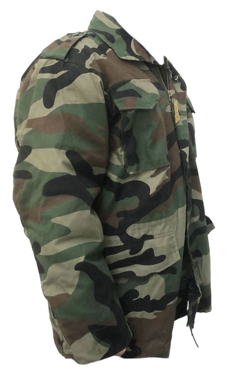 US Military Woodland Camo M65 Field Jacket