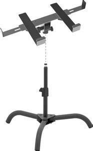 IA Stands DT11 Steel Floor and Desk Stand Rotatable Laptop Stand with ...