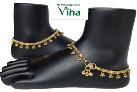 Impon Anklets - 10"Inches – Viha Online