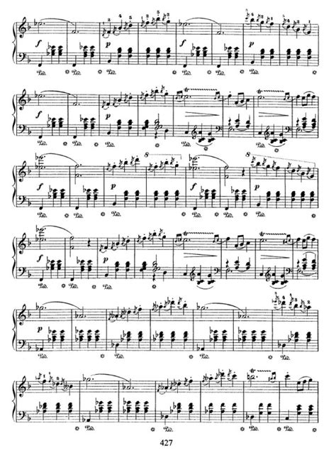 肖邦-圆舞曲 - OP34_3钢琴谱-环球钢琴网