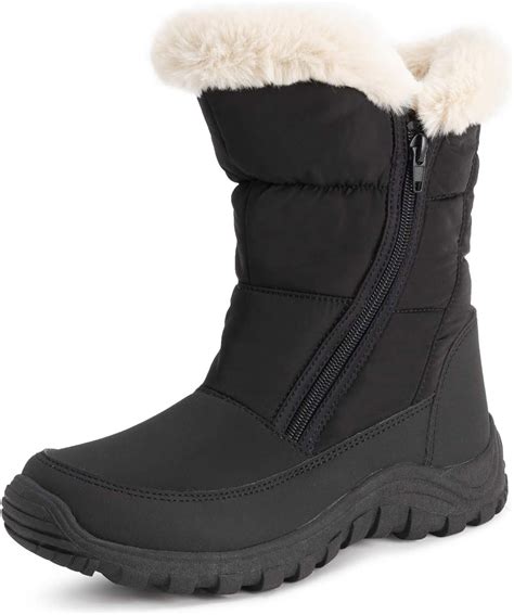 Shearling Lined Waterproof Boots Women