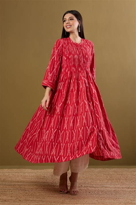 Ruby Whispers Infinity Pintuck Dress - maati crafts