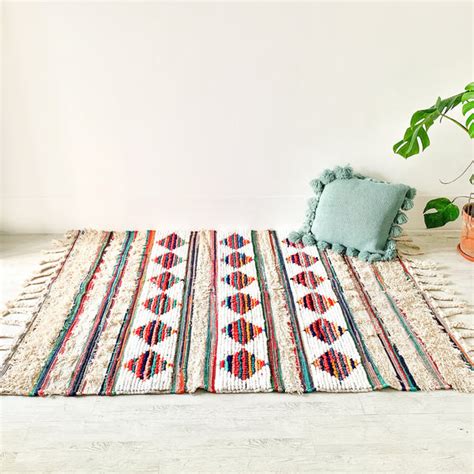 BOHO Delilah Hand Woven Rug - Multicoloured Online - Premium Rug | Nestasia