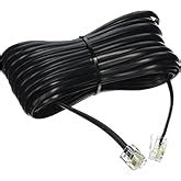 FEDUS 10 Meter Telephone Line Landline Extension Cord Cable Male To ...