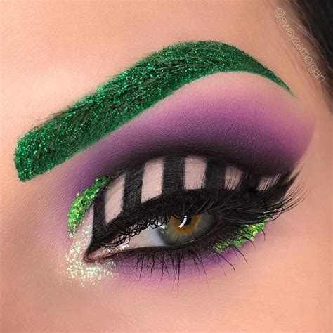 beetlejuice inspired makeup
