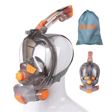 Xsgdmn Full Face Snorkel Mask Diving Mask For Kids Adults | Desertcart ...
