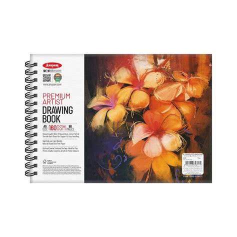 Anupam Artist Drawing Book Cartridge Paper (140gsm-160gsm)