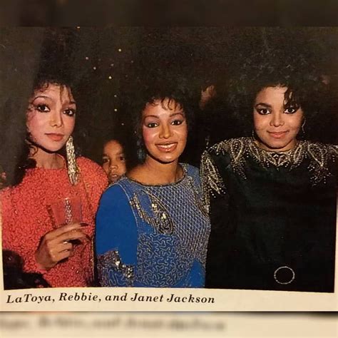 Latoya Jackson Rebbie Jackson Janet Jackson At The 1986 Grammy Music ...