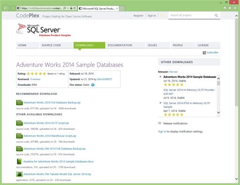 Image result for SQL Server Sample Database
