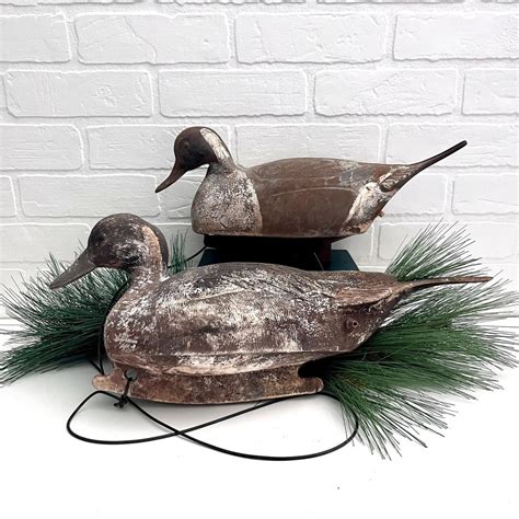 Vintage Duck Decoys, Duck Decoy, Antique Decoy, Decoy Hen, Farmhouse ...