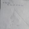 a) Draw triangle ABC with AB = 9 centimetres,