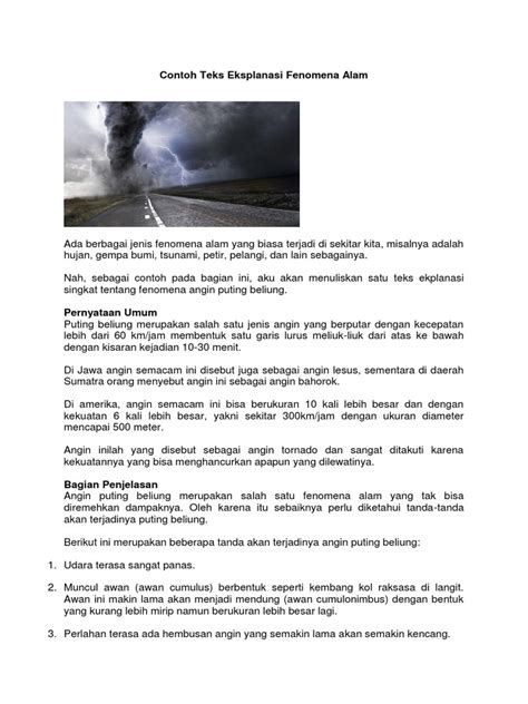 Struktur Teks Eksplanasi: Panduan Lengkap
