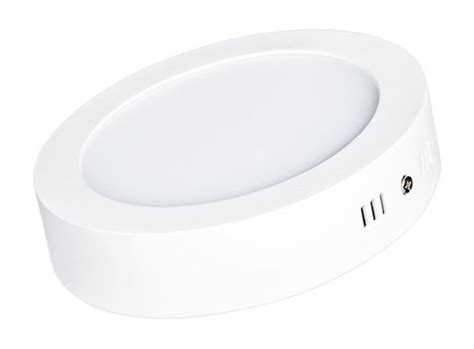 FOS 12W LED Panel Light (Surface Mount, 1200 Lumens, Round) – Future Energy