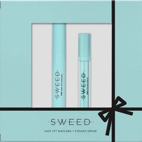 SWEED Lash Lift Mascara + Eyelash Growth Serum, 1 set - Cosmeterie ...