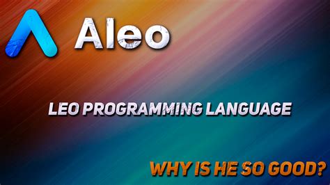 Leo Programing Language 的图像结果