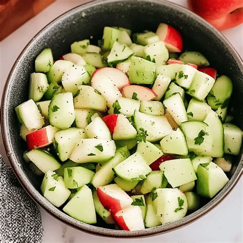 Ultimate Refreshing Cucumber Apple Salad for Delicious Days
