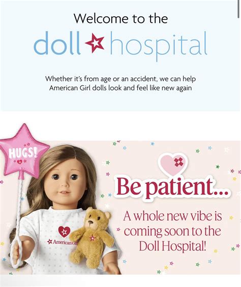 American Girl Doll Hospital American Girl® Doll Care Center: Doll