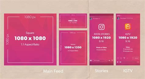 instagram feed post dimensions