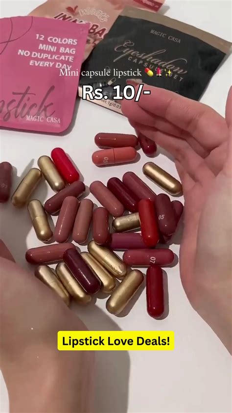 Magic Casa 12-Color Mini Capsule Lipstick Set | Long-Lasting Matte ...