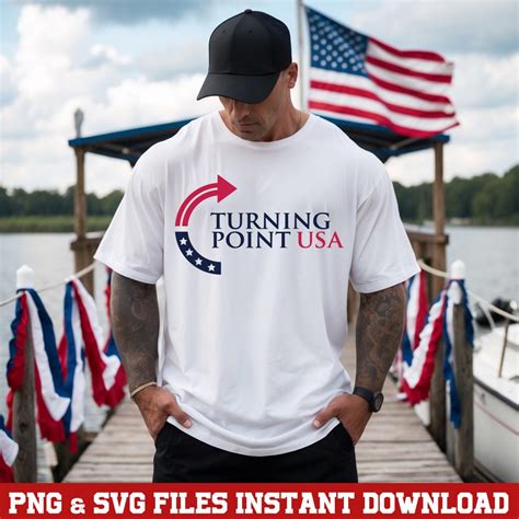Turning Point USA Logo: SVG & PNG Files for Shirt Design (digital ...