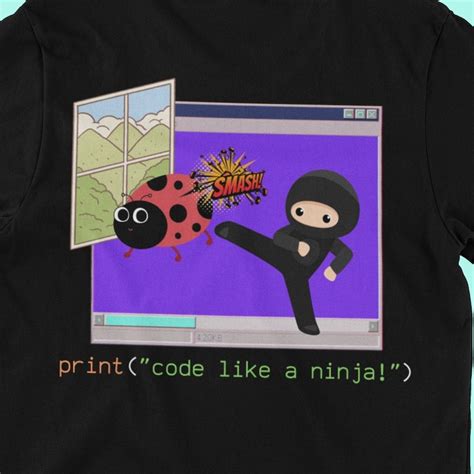 Buy Coding Ninja Tshirt Online In India - Etsy India