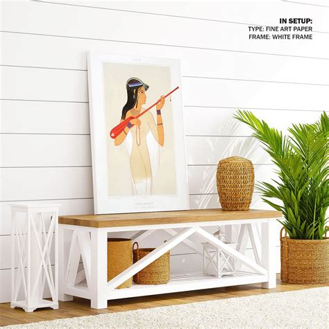 Mandore player from Histoire: Buy Egyptian Paintings & Art Prints ...