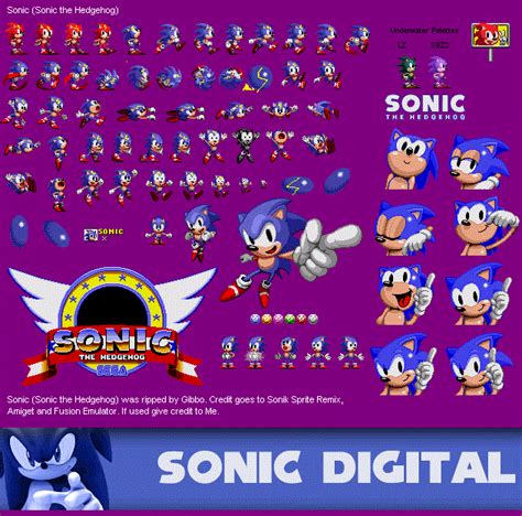 sonic 1 sprites | Max-igami!