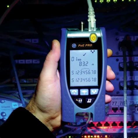 Measuring & Testing Equipments - Data cable verifier and PoE ...