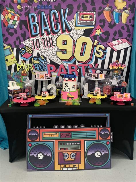 1990's Birthday Party Ideas | Photo 1 of 22 | Catch My Party