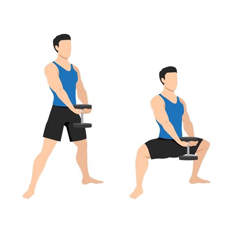 How To Perform Dumbbell Sumo Squat Correctly - muscleandstrong.com